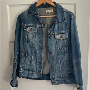 Madewell Blue Denim Jacket